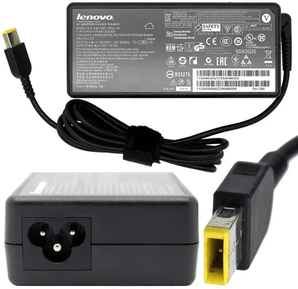 20V 6.75A 135W AC Power Adapter Laptop Charger Compatible with Lenovo IdeaPad Y40-70 Y50-70 Y50-70AM-IFI Y70-70 Y700 Z710