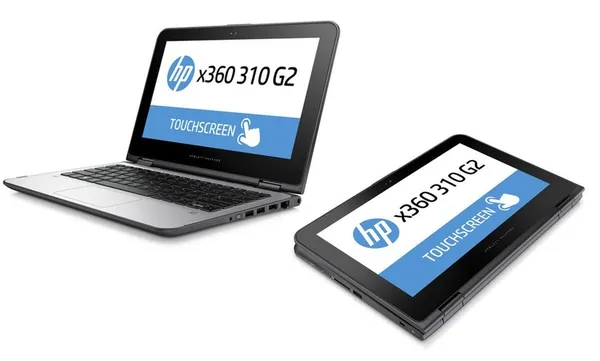 HP ProBook x360 -310 G2 11.6 inches Touchscreen 2 in 1 Notebook Intel N3700 4GB RAM 128GB SSD Win 10 Pro