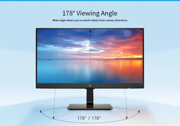 HP 22M Computer Screen IPS Monitor 21.5 inch