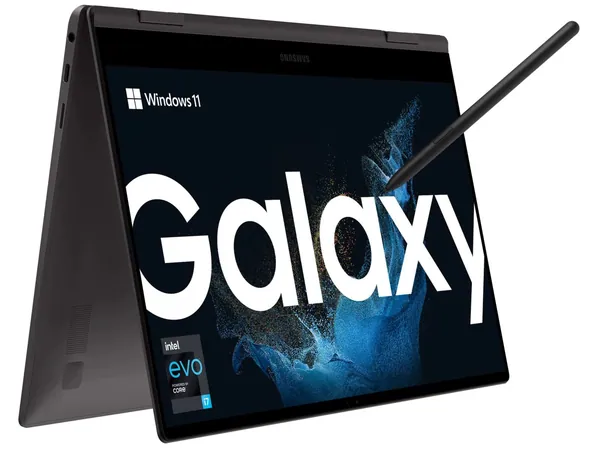 Galaxy Book2 360 13.3" AMOLED Touch Screen Laptop - Intel 12th Gen Core i7 Evo Platform - 16GB Memory - 512GB SSD