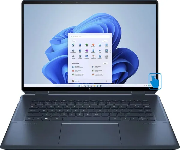 HP Spectre 16-F1013/f1013dx Home &amp; Business 2-in-1 Laptop (Intel i7-12700H 14-Core, 16GB RAM, 512GB PCIe SSD, Intel Iris Xe, 16.0" 60Hz Touch 3072x1920, Win 11 Home)