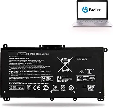 TF03XL Battery TF03041XL for HP Pavilion 15-CC 15-CD 14-BK