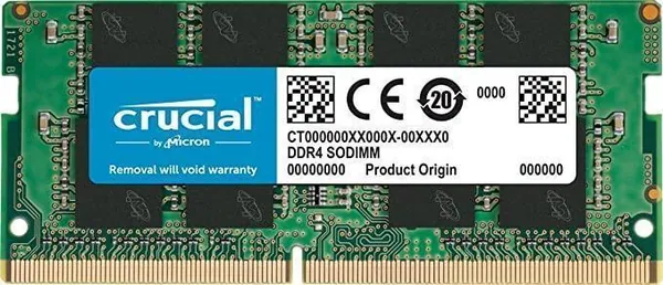 Crucial RAM 16GB DDR4 2666 MHz CL19 Laptop Memory