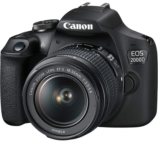 Canon EOS 2000D + 18–55mm 2728C002AB VS 2728C003AA