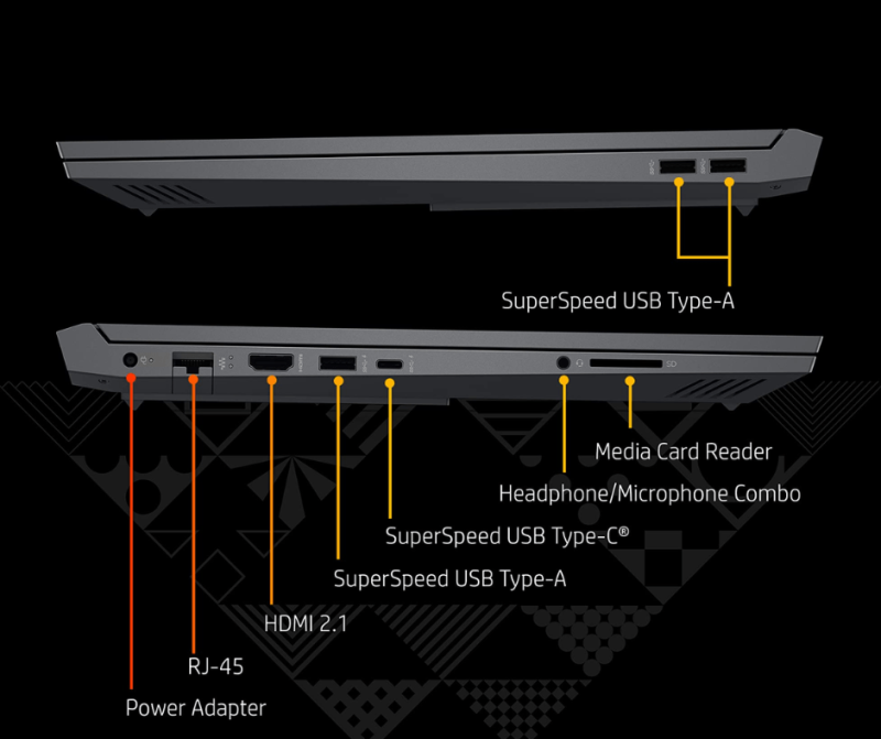 HP Victus 16 Gaming Laptop, NVIDIA GeForce RTX 3050 Ti, 11th Gen Intel Core i7-11800H, 16 GB RAM, 512 GB SSD, 144Hz Full HD Display, Windows 10 Home,