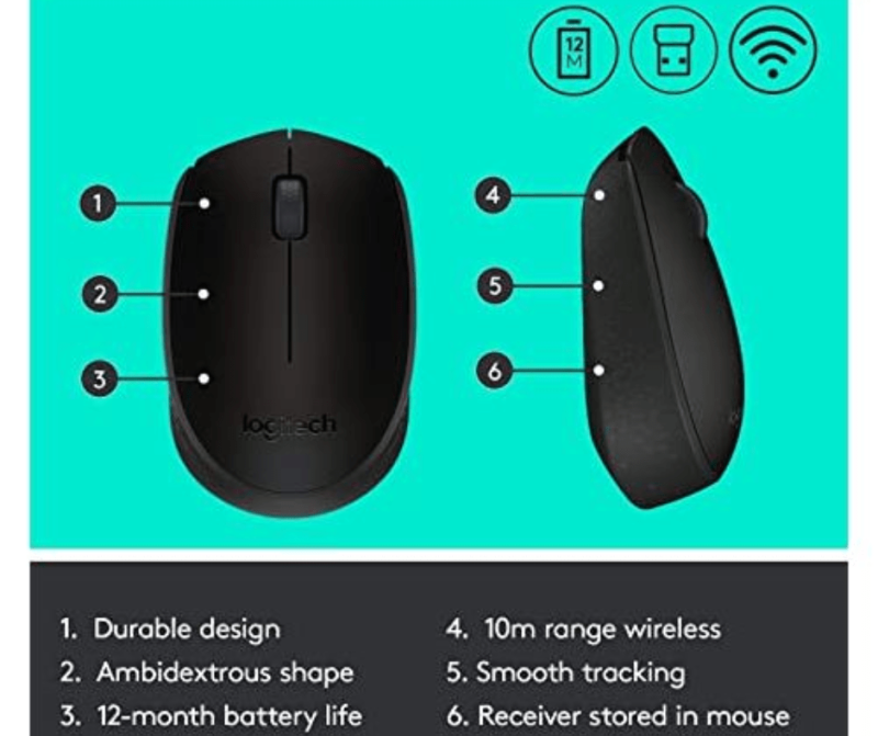 Logitech M171 Wireless Mouse