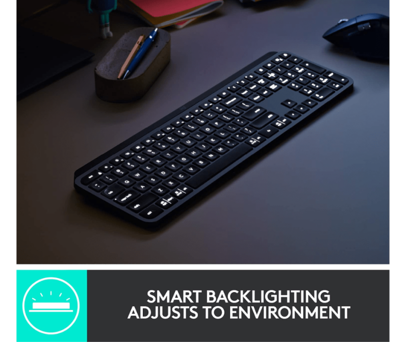 Logitech MX Keys Advanced Wireless Illuminated Keyboard