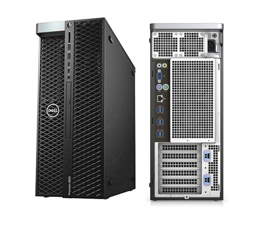 Dell Precision Tower 5820 Workstation W-2102 4C 2.9Ghz 16GB 1TB HDMI 1 GB  GPU - Smartcomputerske