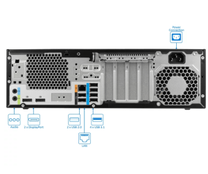 HP Z2 G4 SFF Small Form Factor Workstation Intel Core i5-8500 8GB RAM 1TB HDD Windows 10 Pro