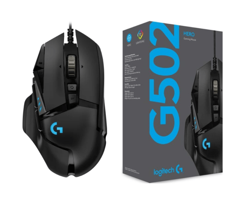 Logitech G502 Hero High Performance Gaming Mouse