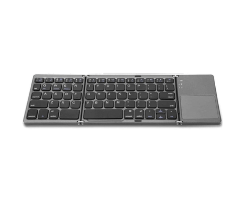 B033 Foldable Bluetooth Keyboard with Touch Pad