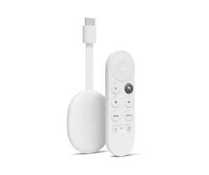 Google Chromecast with Google TV (4K)- Streaming Stick Entertainment with Voice Search