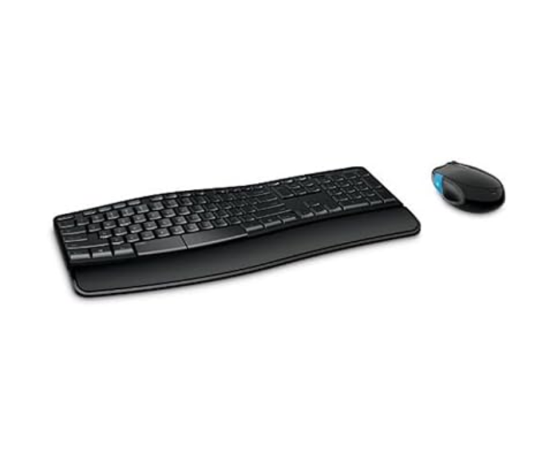 Microsoft Sculpt Comfort Desktop Wireless Keyboard and Mouse Combo, Black