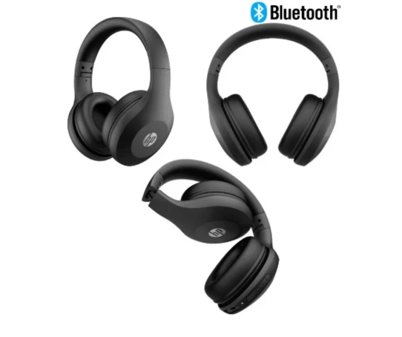 HP 500 Bluetooth Wireless Over Ear Headphones 4X Connectivity and Up to 20 Hours Battery Life. 